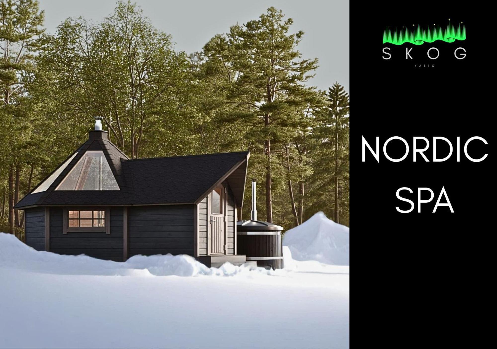 Skog Aurora Igloos Villa Kalix Kültér fotó